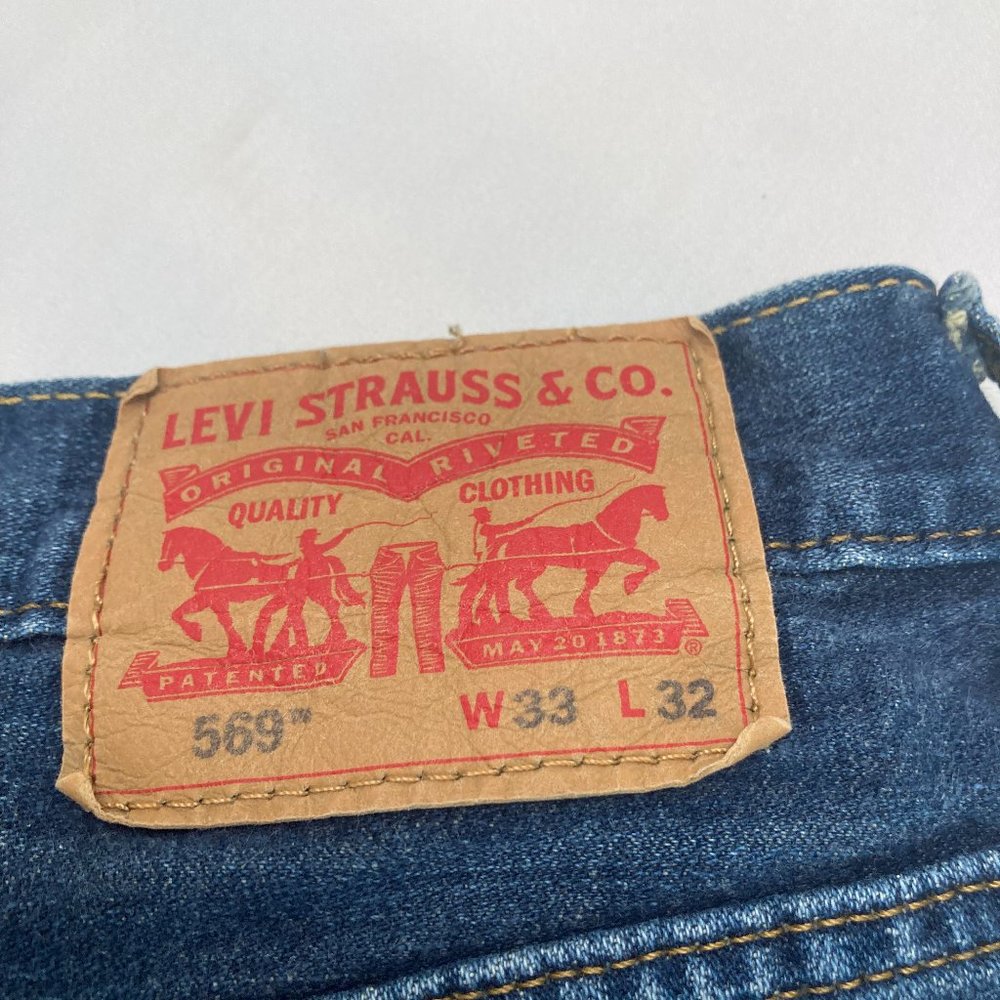 Levi's 569 Loose Straight Fit Jeans Denim